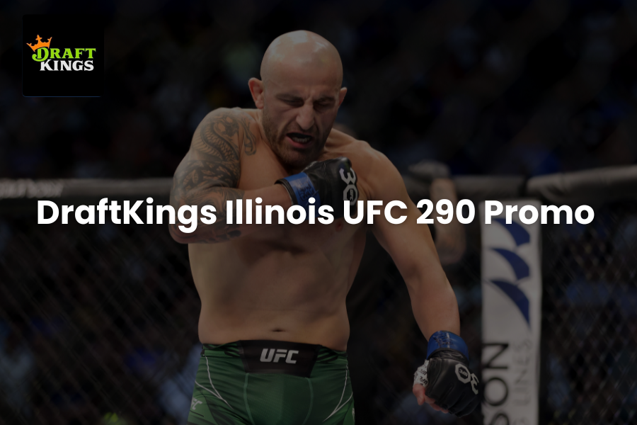 DraftKings IL Promo for UFC 290: $5 Bet Triggers $150 in Bonus Bets