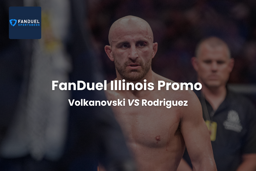 Grab the FanDuel IL Promo for Volkanovski-Rodriguez Fight